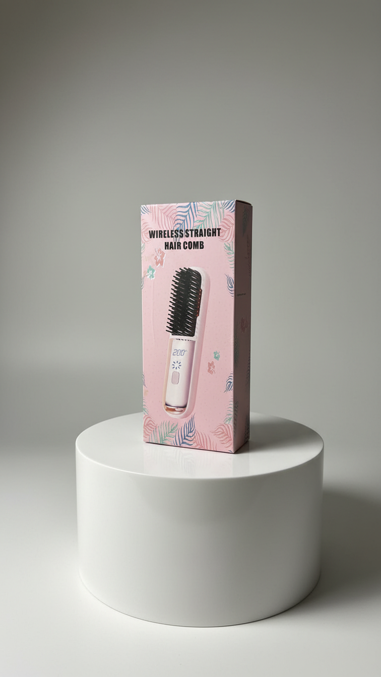 🪮 مشط فرد الشعر اللاسلكي