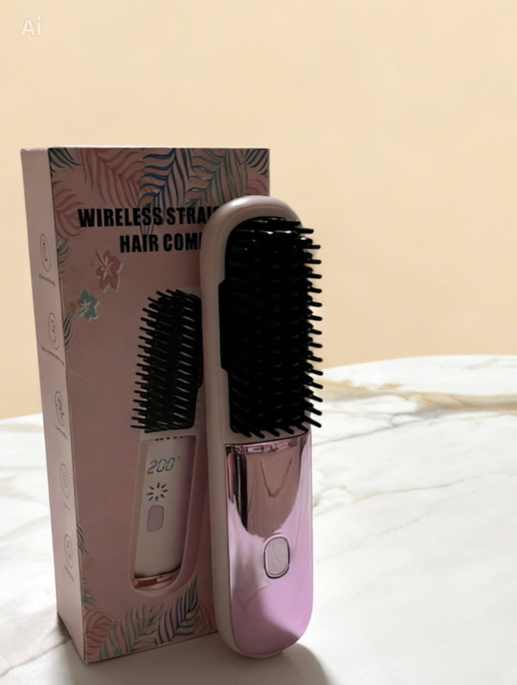 🪮 مشط فرد الشعر اللاسلكي